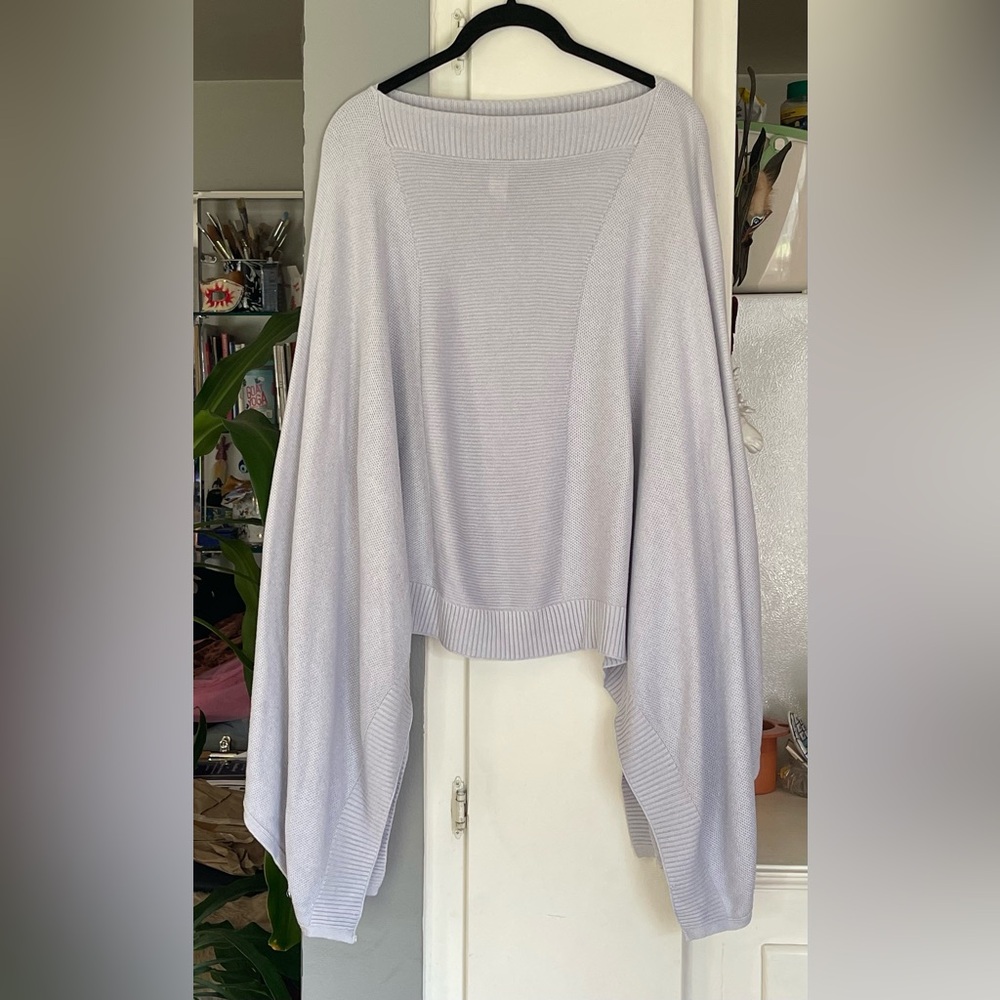 Lululemon Athletica Light Lavender Women's Silk Poncho - OS